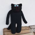 czarny kot