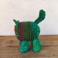 zielony kot sankowo